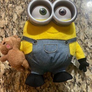 Bob the Minion, 10", Yellow and Blue, Thinkway Toys, Universal Studios